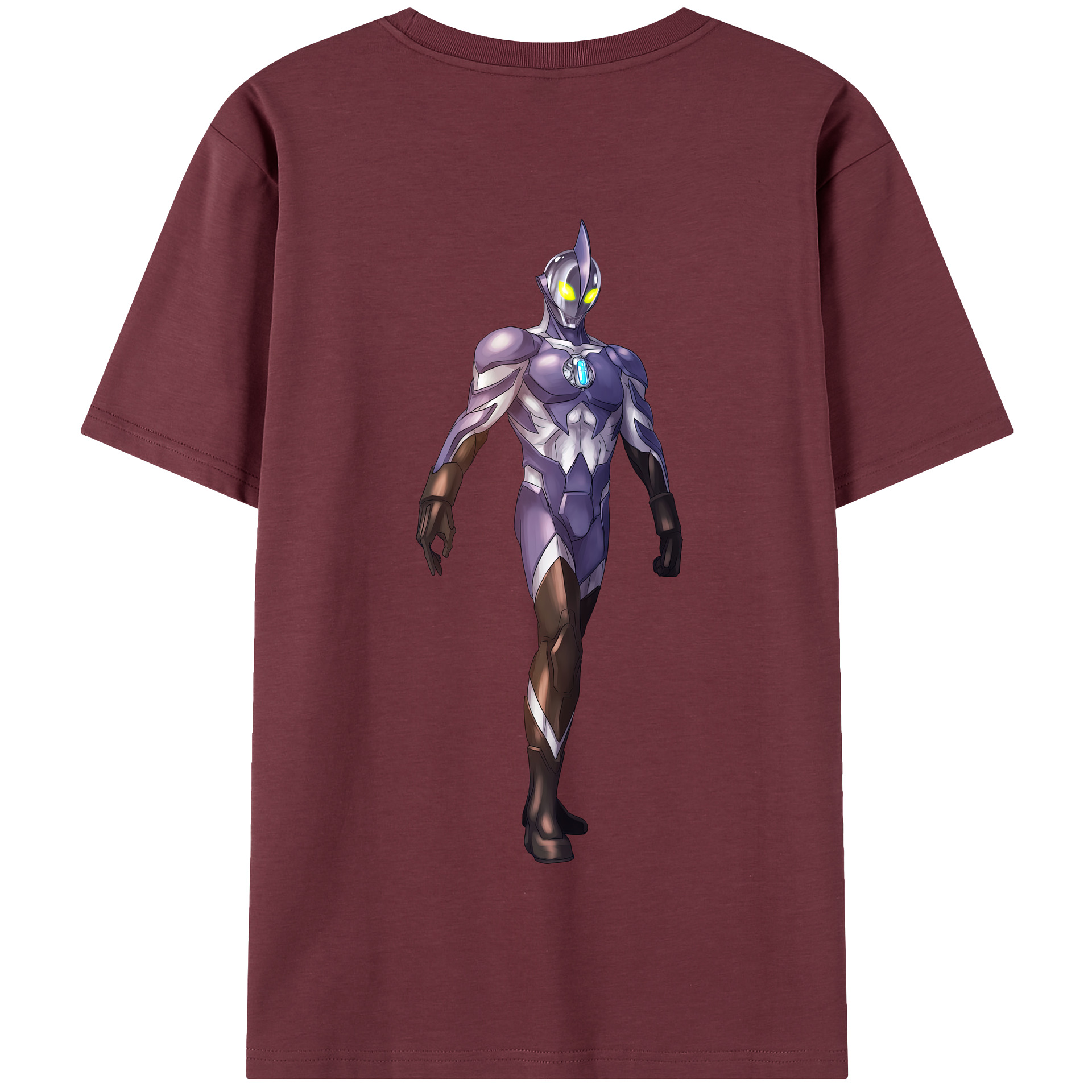（画像用） ウルトラマン Ultraman 綿100％半袖Tシャツ（背面プリント）